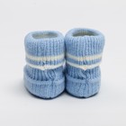 Носки детские «Пинетки Зефирки», рост 62-68 см, цвет голубой - Фото 2