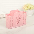 Корзина для хранения, 3 отделения, цвет МИКС - Фото 1