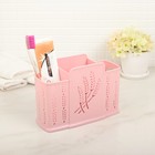 Корзина для хранения, 3 отделения, цвет МИКС - Фото 2