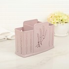 Корзина для хранения, 3 отделения, цвет МИКС - Фото 5