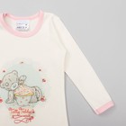 Пижама для девочки "Мишки -Тедди", рост 98-104 см, цвет белый/розовый Т125 - Фото 4