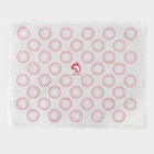 Коврик для выпечки армированный Доляна «Макарунсы», силикон, 40×30 см, белый - Фото 5