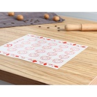 Коврик для выпечки армированный Доляна «Макарун», силикон, 29.3×26 см, белый - Фото 7