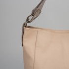 Сумка женская, отдел на молнии, наружный карман, регулируемая ручка, цвет бежевый - Фото 4