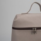 Сумка-рюкзак, отдел на молнии, цвет бежевый - Фото 4