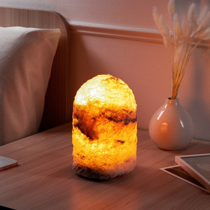 Соляная лампа "Феерия Гора большая", цельный кристалл, 20 см, 4-5 кг - Фото 1