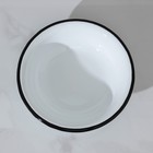 Миска без деколи, d=19,8 см, 900 мл, индукция, цвет белый - Фото 2