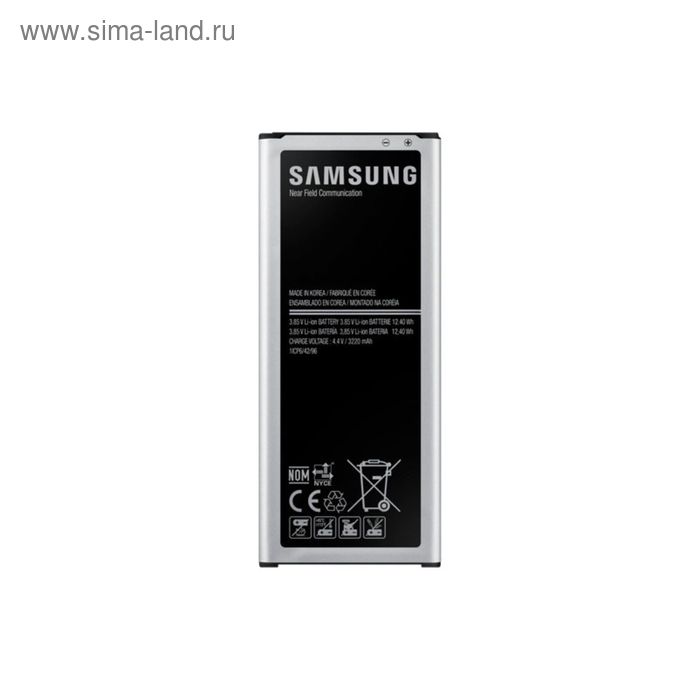 Аккумулятор SAMSUNG EB-BN910BBK, N910 Galaxy Note 4 - Фото 1