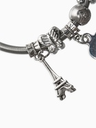 Браслет с шармами «Марджери» символы удачи, цвет серебро, 6 см - Фото 3