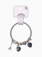 Браслет с шармами «Марджери» символы удачи, цвет серебро, 6 см - Фото 4