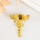 Уголок (ножка) для шкатулки "Фигурная" 6,2х4 см С-023 (комплект 4 шт) - фото 25312759