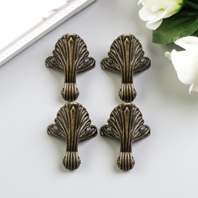 Уголок (ножка) для шкатулки «Старинная», 4.8×3.7 см