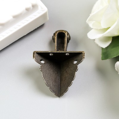 Уголок (ножка) для шкатулки «Старинная», 4.8×3.7 см