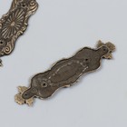 Декоративный элемент "Вавилон" 2,4х10 см С-053 (комплект 2 шт) - фото 26187091