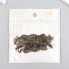 Декоративный элемент "Вавилон" 2,4х10 см С-053 (комплект 2 шт) - фото 26187094