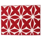 Коврик для сушки посуды Доляна «Призма», 38×51 см, микрофибра, цвет красный - Фото 1