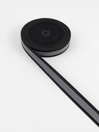 Светоотражающая лента-резинка, 20 мм, 10 ± 1 м, цвет чёрный - Фото 2