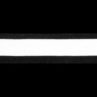 Светоотражающая лента-резинка, 20 мм, 10 ± 1 м, цвет чёрный - Фото 3