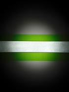 Светоотражающая лента-резинка, 50 мм, 10±1 м, зелёная - Фото 2