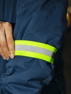 Светоотражающая лента-резинка, 50 мм, 10±1 м, зелёная - Фото 3