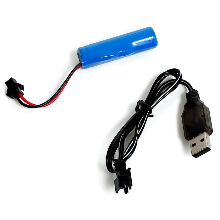 Машина радиоуправляемая «Пожарная охрана», стреляет водой, световые эффекты, работает от аккумулятора 43403