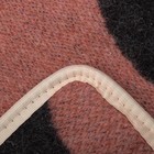 Одеяло Жираф 100х140 см, роз/сер шерсть 70%, пэ 30% - Фото 3