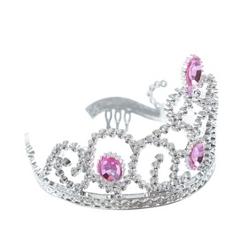 Корона на голову для девочки «Красота», МИКС (комплект 12 шт)