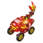 Светящийся конструктор Crystaland «Космический броневик», 3 в 1, 178 деталей - Фото 3