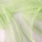 Штора «Органза» с тиснением, 145х150 см, цвет фисташка - Фото 2