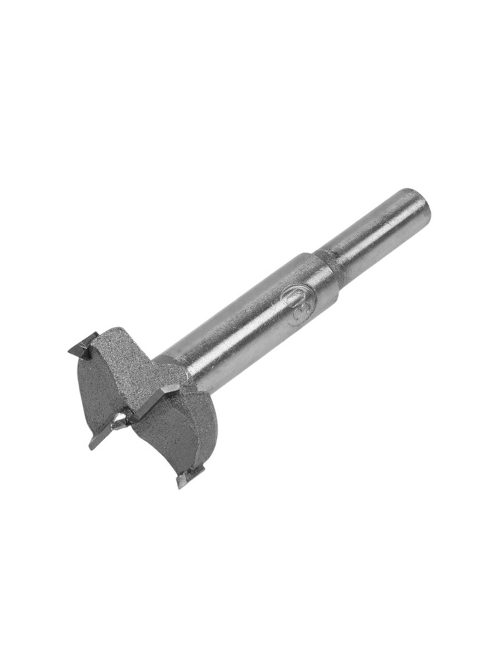 Сверло Форстнера ТУНДРА, твердосплавные пластины, цилиндрический хвостовик, 30 мм - Фото 1