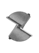 Сверло Форстнера ТУНДРА, твердосплавные пластины, цилиндрический хвостовик, 45 мм 2603035