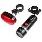 Комплект велосипедных фонарей FX-808-11+FX-006T-N, 5 и 3 диода, 3 функции - Фото 1