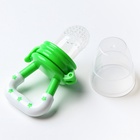 Ниблер для прикорма, от 5 мес., с силиконовой сеточкой, размер М, зеленый - Фото 15