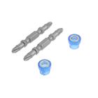 Биты двухсторонние ТУНДРА, сталь S2, круглый магнит-ограничитель, PH2×50 мм, 2 шт. - Фото 6