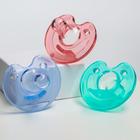 Соска - пустышка цельносиликоновая классическая Крошка Я «Улыбка», от 0 мес., МИКС - Фото 7