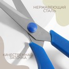 Набор ножниц универсальных, 5,5", 14 см / 6,5", 16 см, 2 шт, цвет МИКС - Фото 3