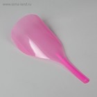 Экран для защиты лица, с ручкой, 31.5×13.5 см, розовый - Фото 2