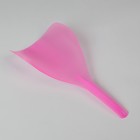 Экран для защиты лица, с ручкой, 31,5 × 13,5 см, цвет розовый - Фото 3