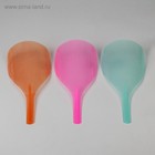 Экран для защиты лица, с ручкой, 31.5×13.5 см, розовый - Фото 4