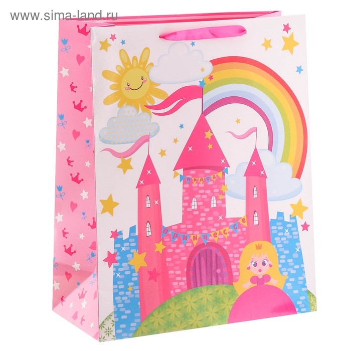 Пакет ламинированный вертикальный «Маленькая принцесса», L 30 × 41 × 11,5 см - Фото 1