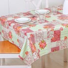 Клеёнка на стол Доляна, на нетканой основе, ширина 137 см, толщина 0.19 мм, рулон 20 м - Фото 2