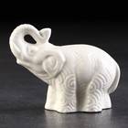 Статуэтка фарфоровая "Индийский слон.Белый", 10х4х8 см - Фото 3