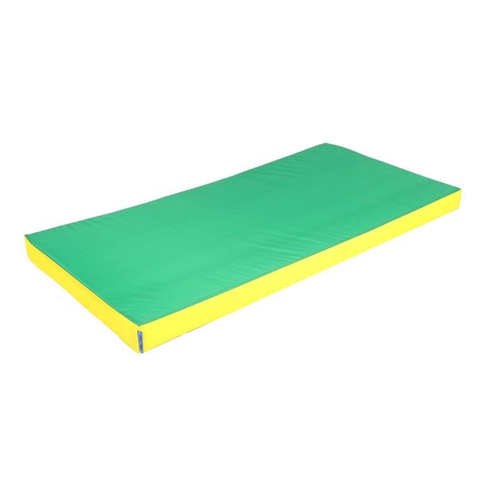 Мат ONLYTOP, 100х50х6 см, цвет жёлтый/зелёный - фото 1909855876