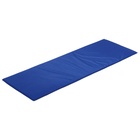 Мат мягкий ONLYTOP, 145х52х2 см, цвет синий - Фото 4