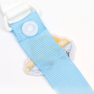 Держатель для соски - пустышки M&B «Счастливый малыш», на ленте