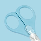 Ножницы маникюрные, детские, с защитным колпачком, голубой - Фото 7