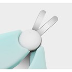 Ножницы маникюрные, детские, с защитным колпачком, голубой - Фото 8