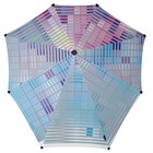 Зонт-автомат , диаметр 90 см, цвет голубой - Фото 1