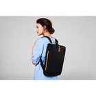Рюкзак женский, размер 42х30 см, цвет чёрный 6011001 - Фото 3