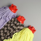 Насадка для швабры ленточная Доляна, микрофибра, 28×7×7 см, МИКС - Фото 6